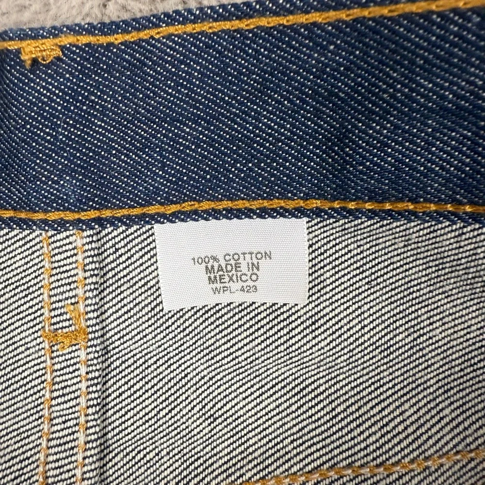 Vtg Levi's 501XX Jeans‎ Dark Denim Straight Mens 42x30 Button Fly Mexico WPL 423